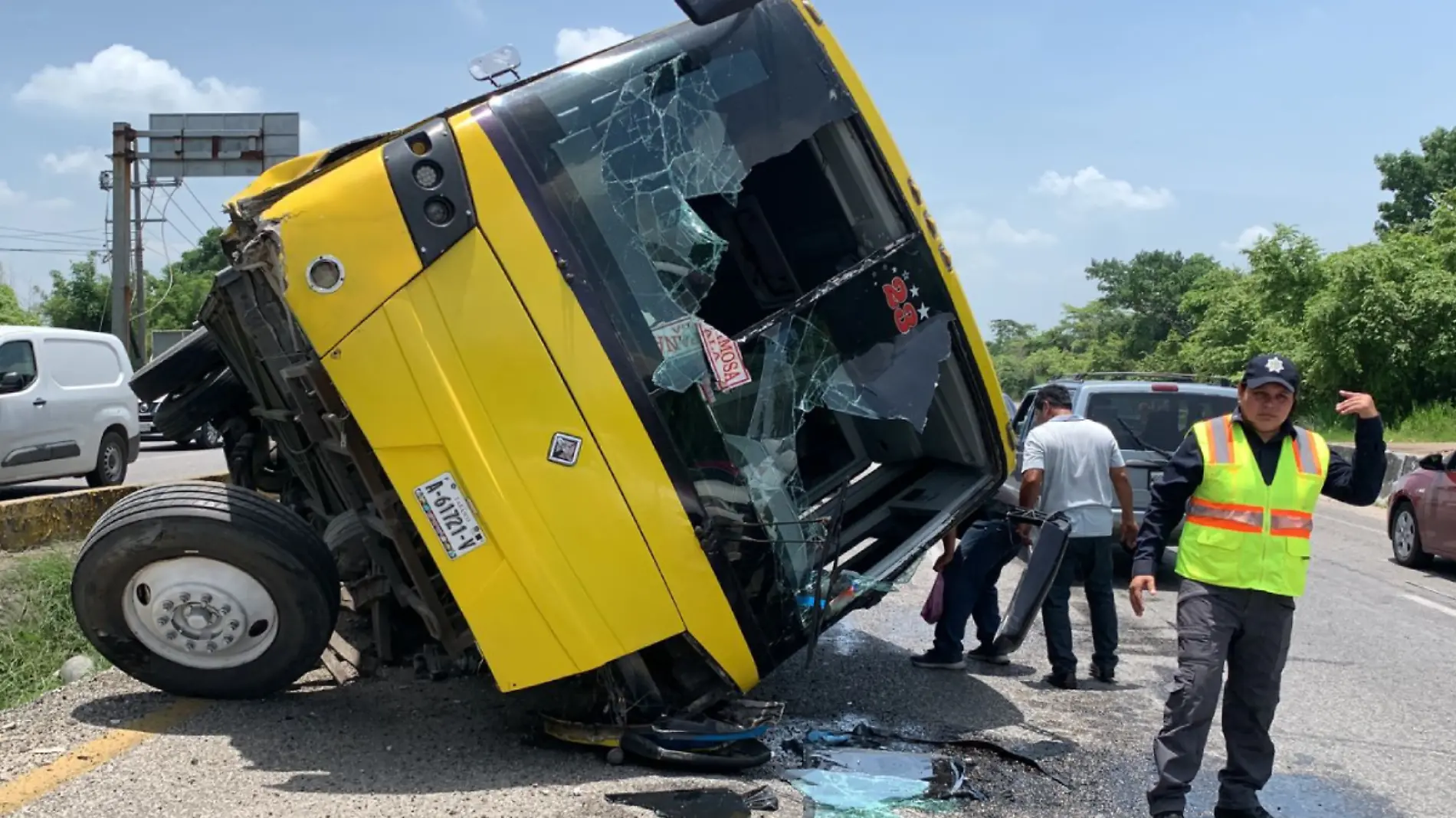 accidente autobus